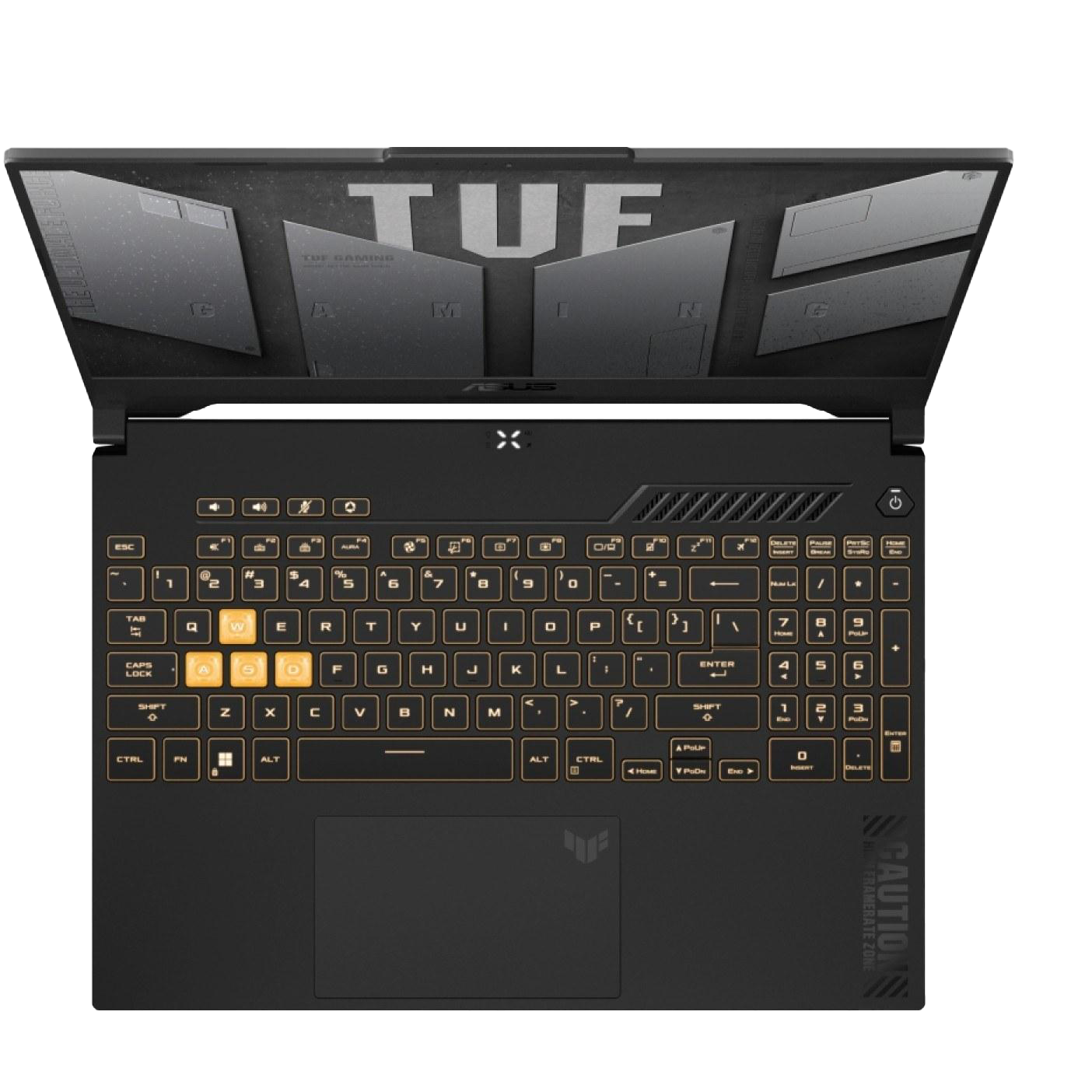لپ تاپ 15.6 اینچی ایسوس مدل TUF Gaming F15 FX507ZI i7 12700H 16GB 512GB SSD 8GB RTX4070-با توجه به گسترش فناوری و تولید سخت افزارهای قدرتمند مربوط به این حوزه، علاقه مندان به بازی و سرگرمی هم به مراتب افزایش پیدا کرده است. طوری که این روزها، صحبت از صنعت بازی می‌شود. در بین انواع دستگاههای جدید و پر ...
